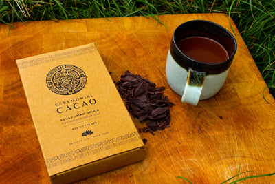 Raw Chocolate 500G - Ecuadorian Paste - Nacional Bean - Delicious Drinking- Pure Unsweetened Premium Grade